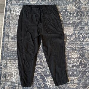 Old Navy High Rise Straight Taper Linen Pants